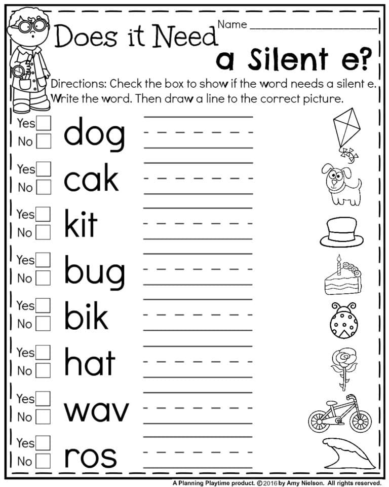 first grade english worksheets