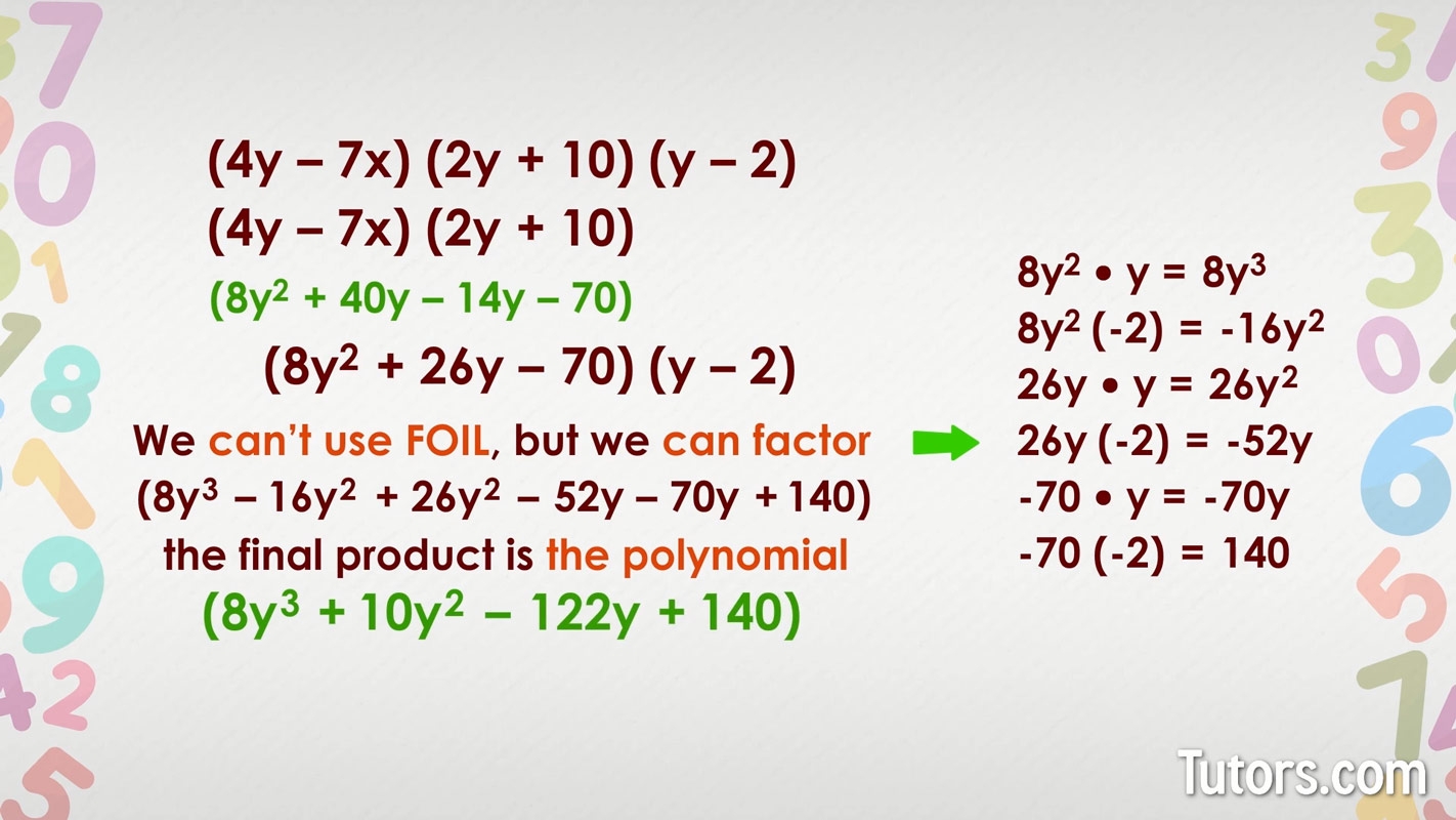 FOIL Method How To FOIL Examples Worksheets Library