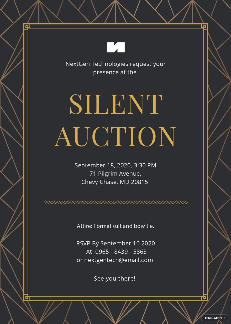 invitation formal template