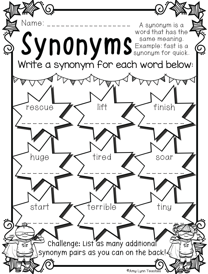 Fourth Grade Superhero Themed Worksheets 100 Standards Aligned 