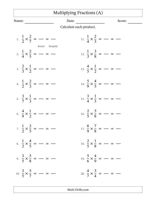 Fraction Worksheets Worksheets Library