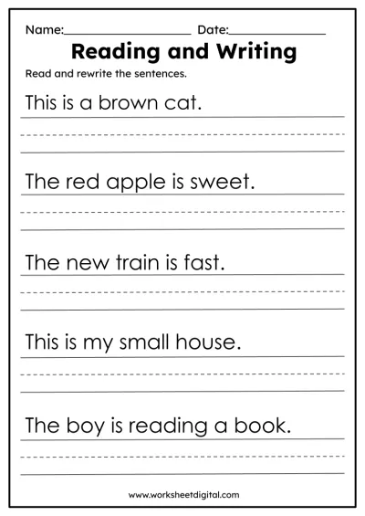 Free 1st Grade English Worksheet Download Free 1st Grade English 