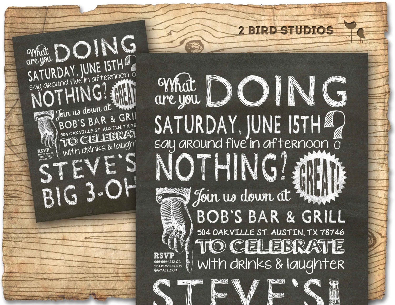 Free 30th Party Invitation Templates