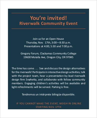 event invitation templates