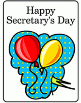 Free Administrative Professionals Secretary Day Printable Greeting Cards