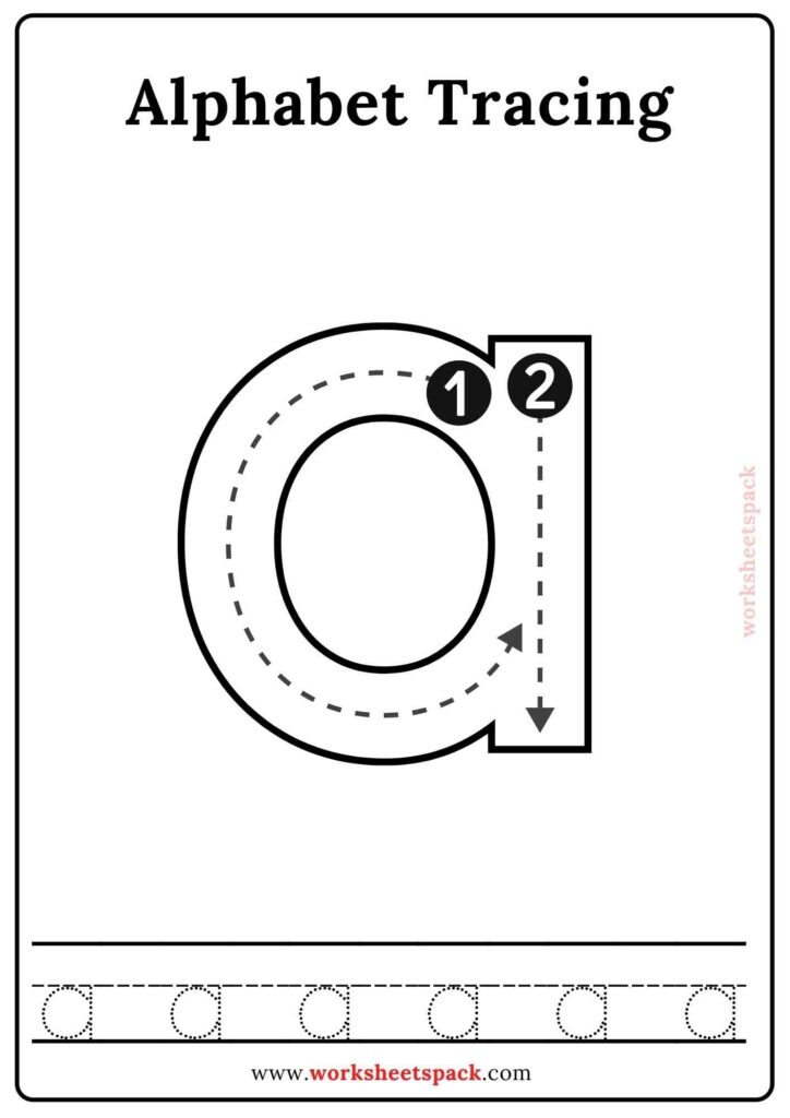 lowercase alphabet letters worksheets
