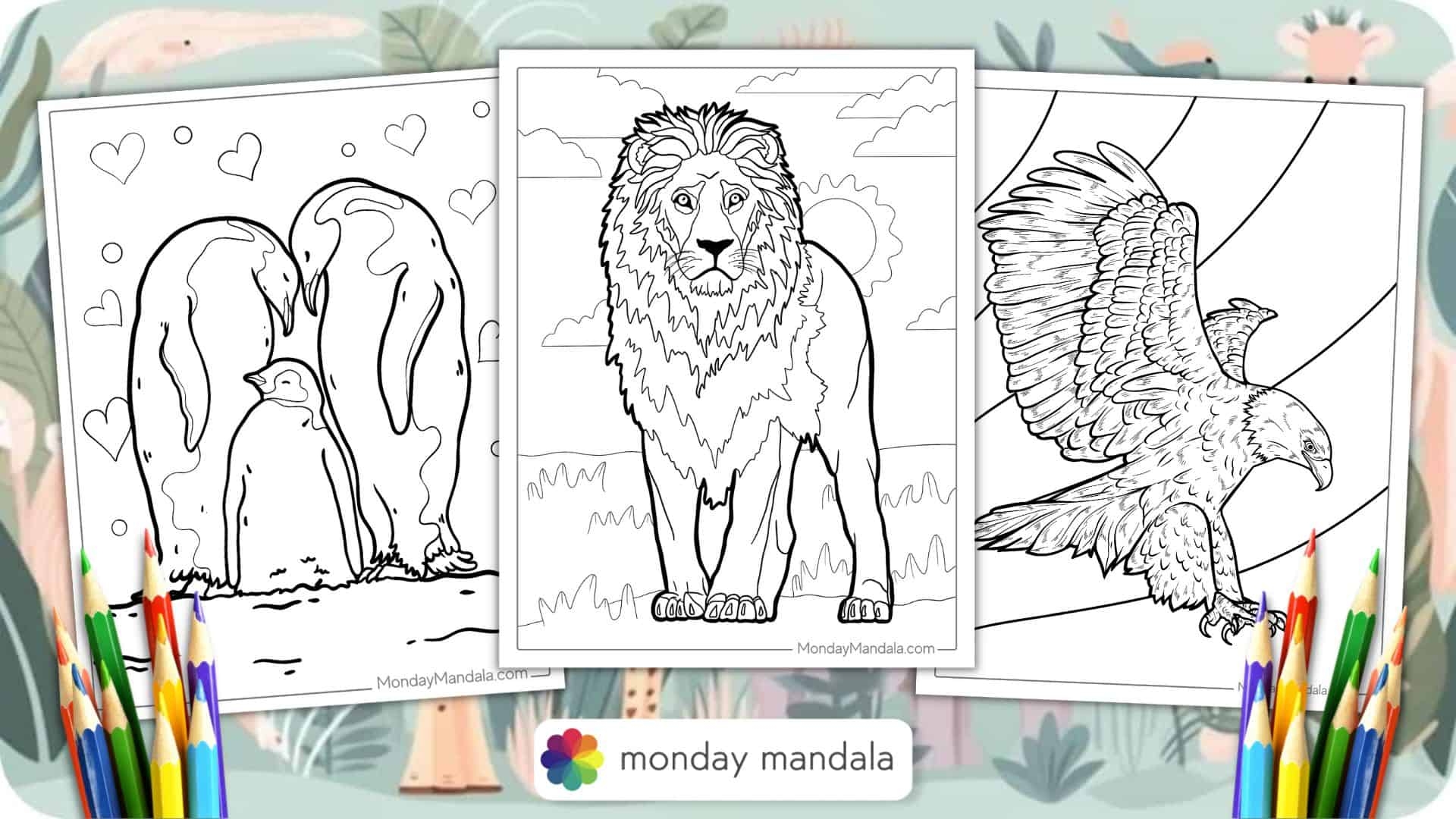 Free Animal Coloring Pages Printable