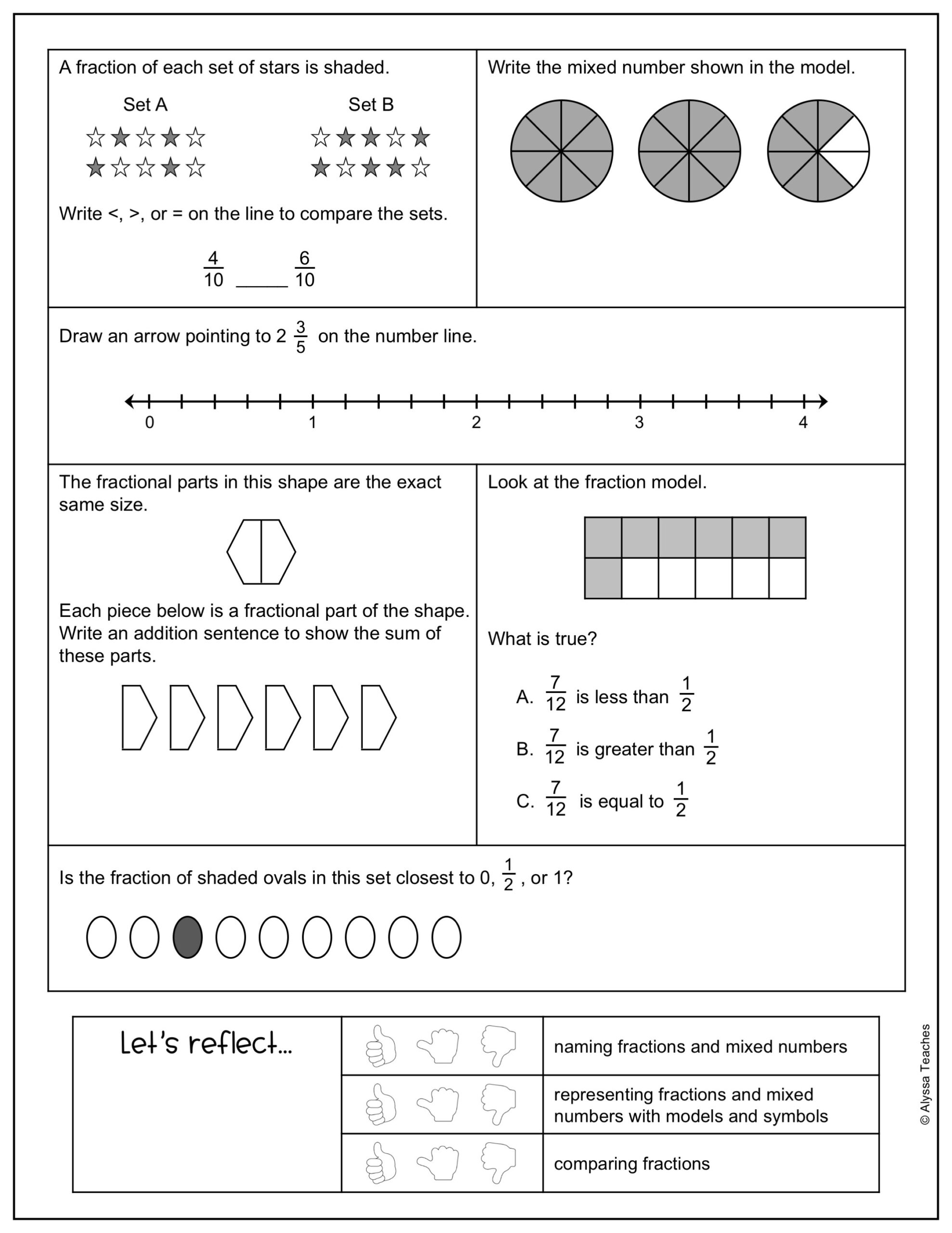 3rd grade area worksheets
