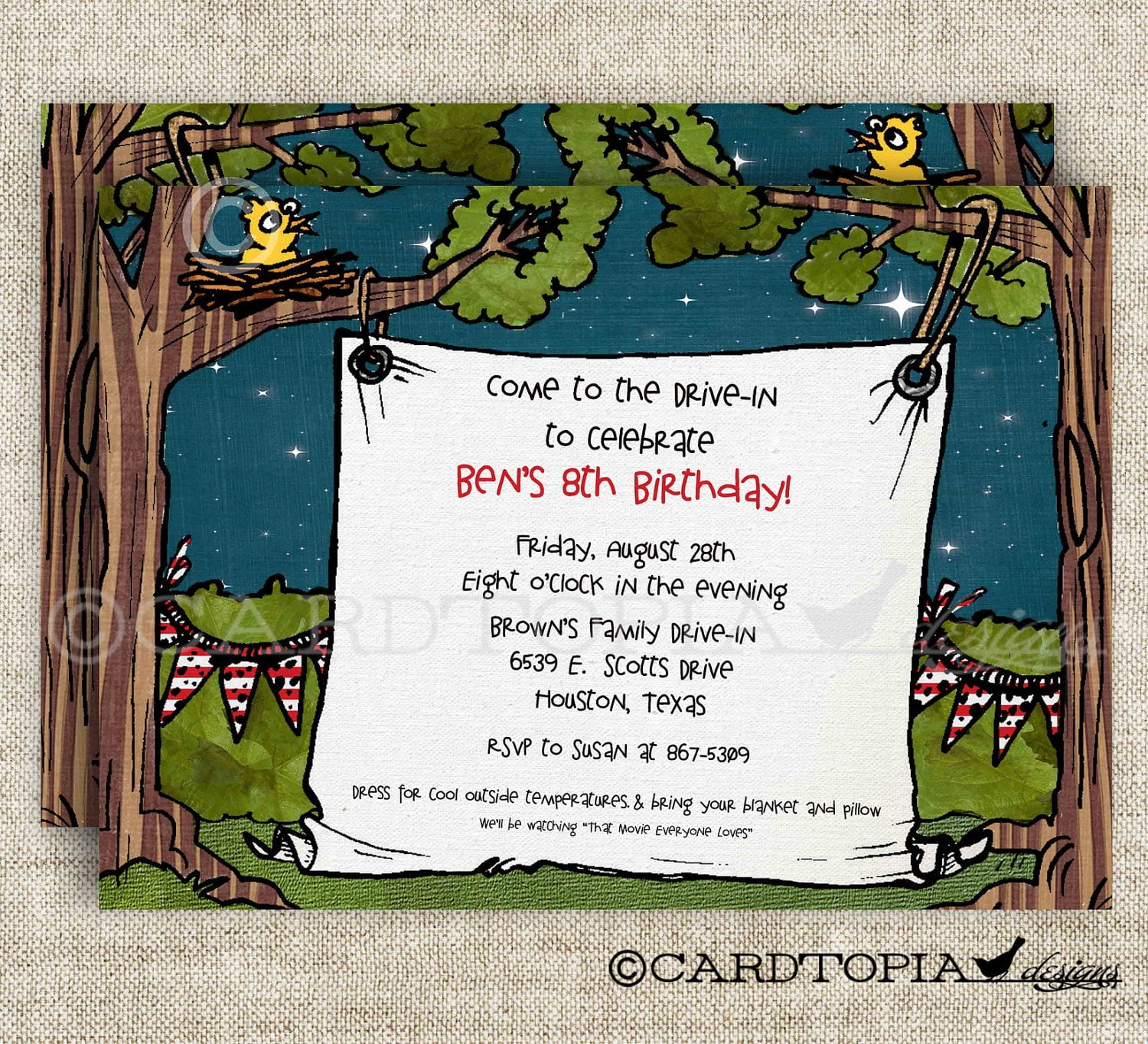 Free Birthday Invitations Templates Kids DREVIO