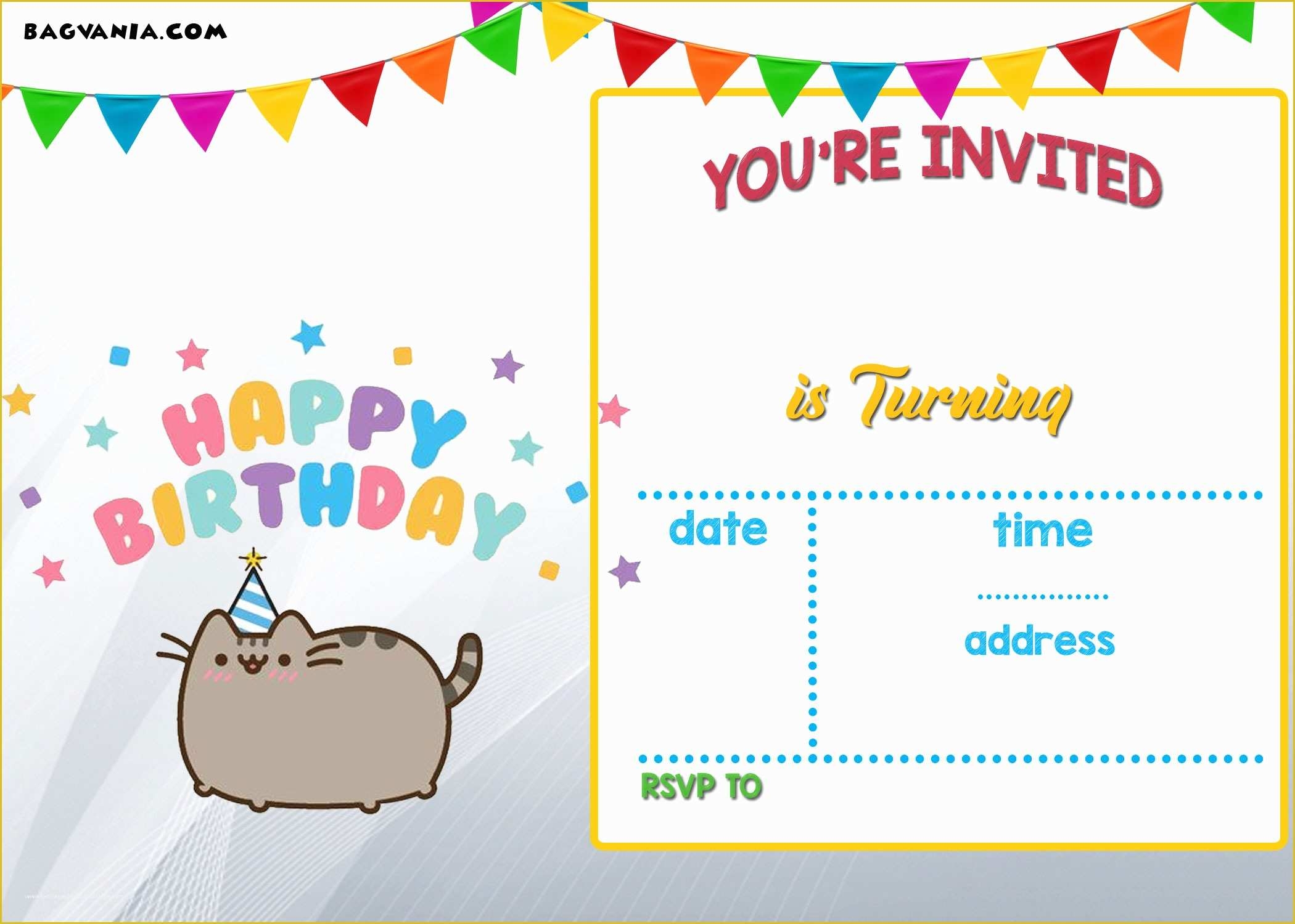birthday invitation templates free printable