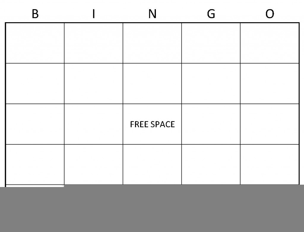 Free Blank Bingo Card Templates Printable Free Templates Printable