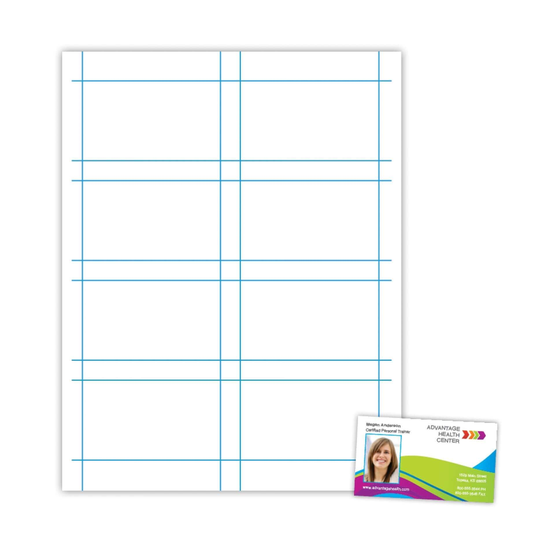 business card template for free printable