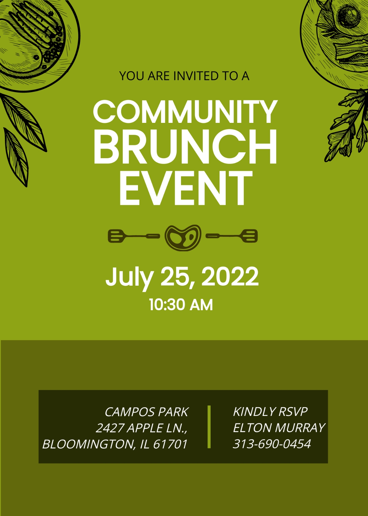 FREE Brunch Invitation Templates Examples Edit Online Download