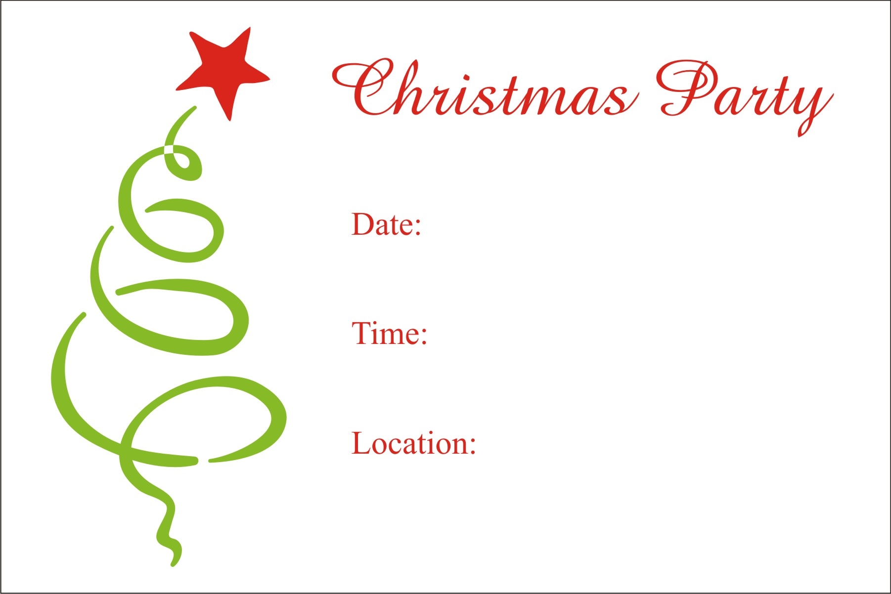 Free Christmas Invitation Templates For Word Toptemplate my id