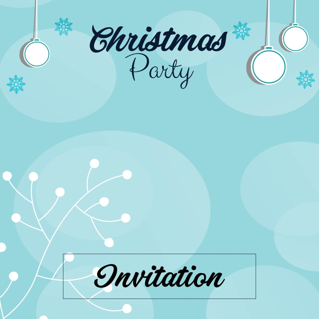 free christmas invitations templates