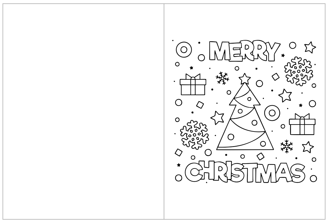 free printable kids christmas cards