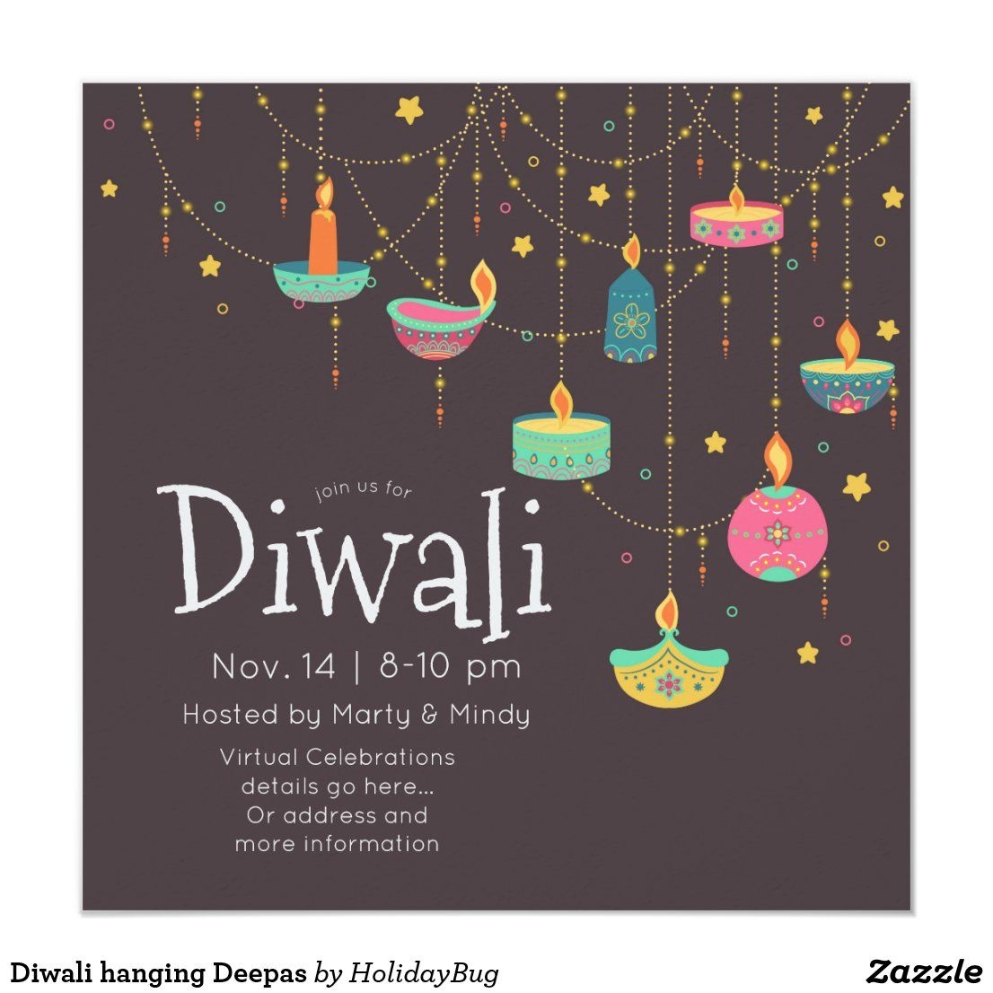 Free Diwali Invite Template Printable And Enjoyable Learning