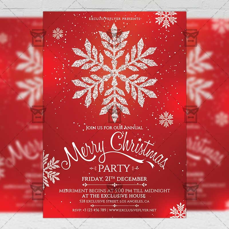christmas invite templates free