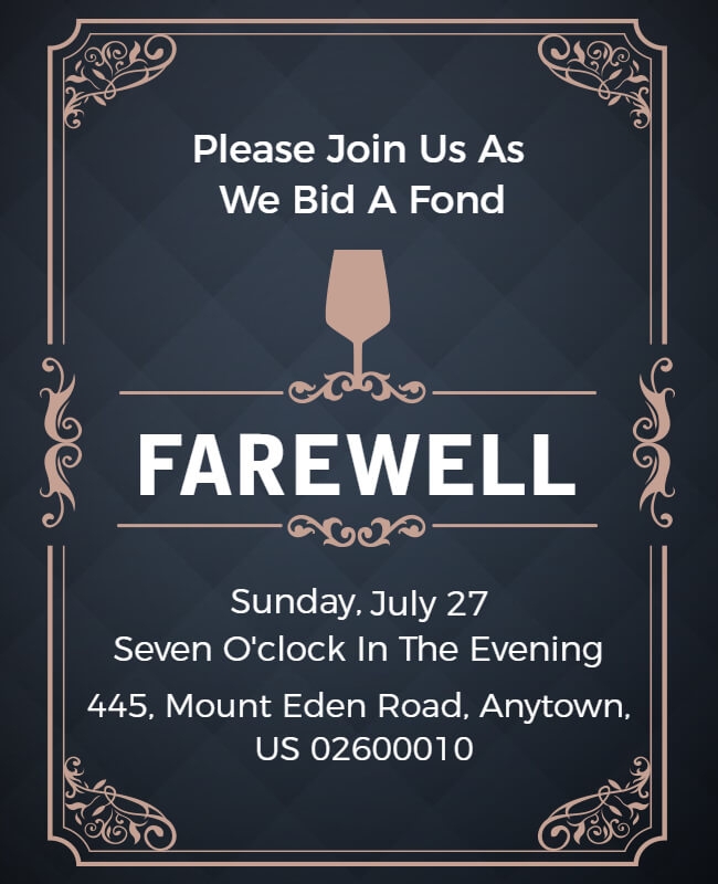 invitation card template editable
