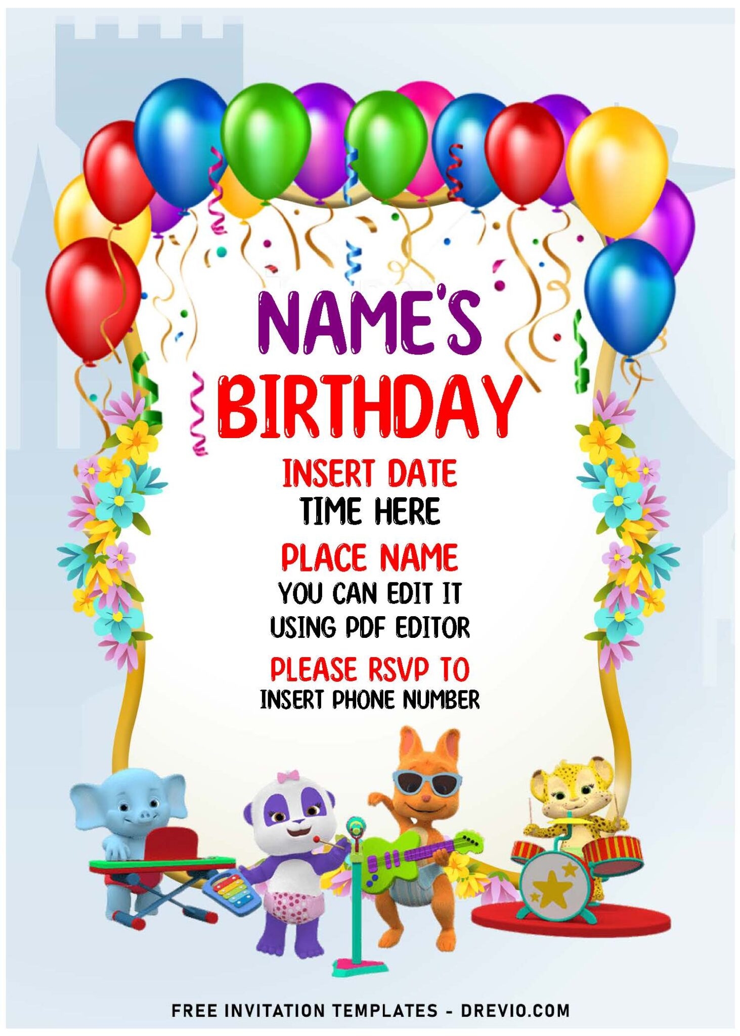 invitation templates free download