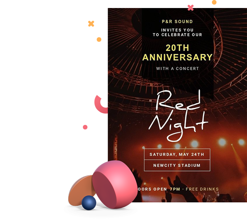 Free Editable Printable Invitation Templates Visme