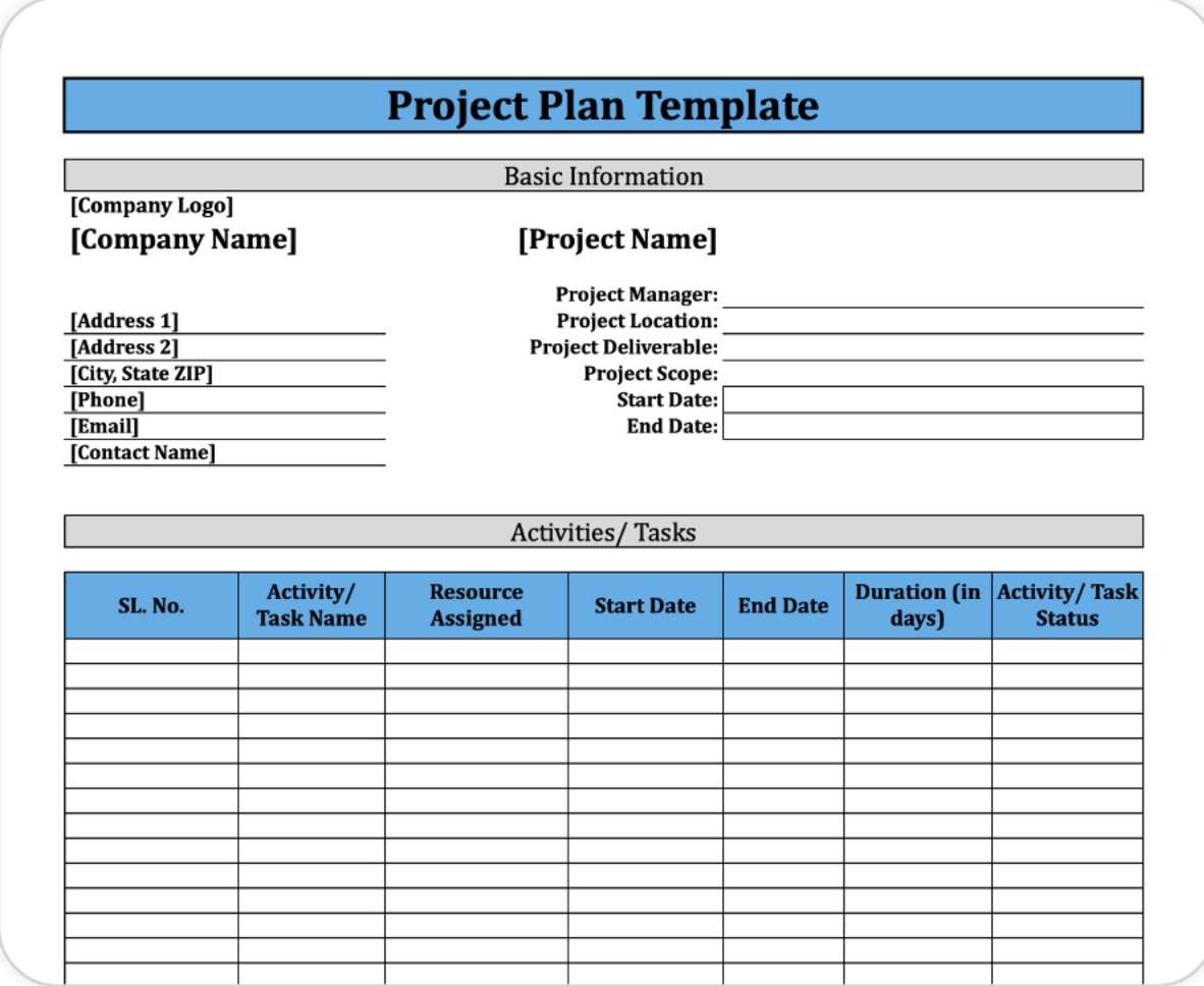 Free Excel Project Management Templates Smartsheet Worksheets Library