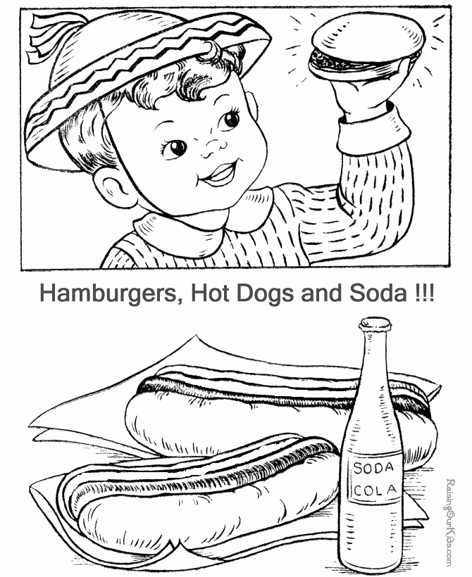 Free Fourth Of July Coloring Pages 014