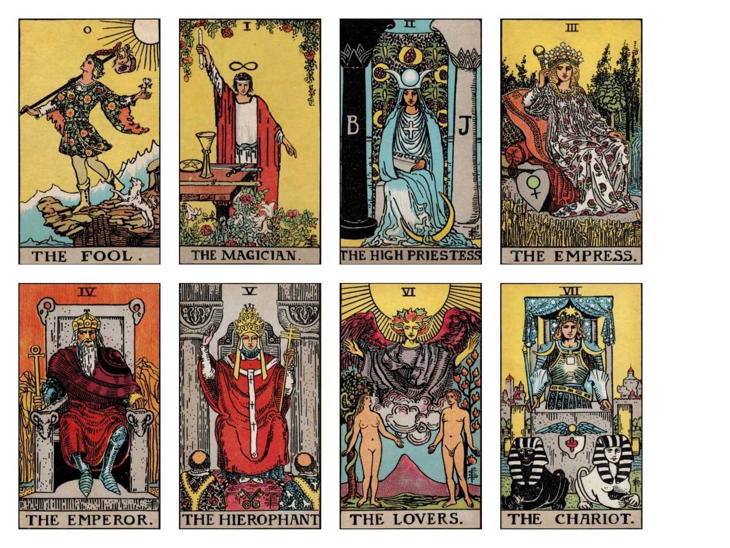 Free Free Printable Tarot Cards With Meanings Download Free Free 