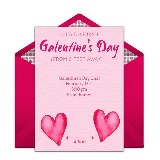 free galentines day invitation template