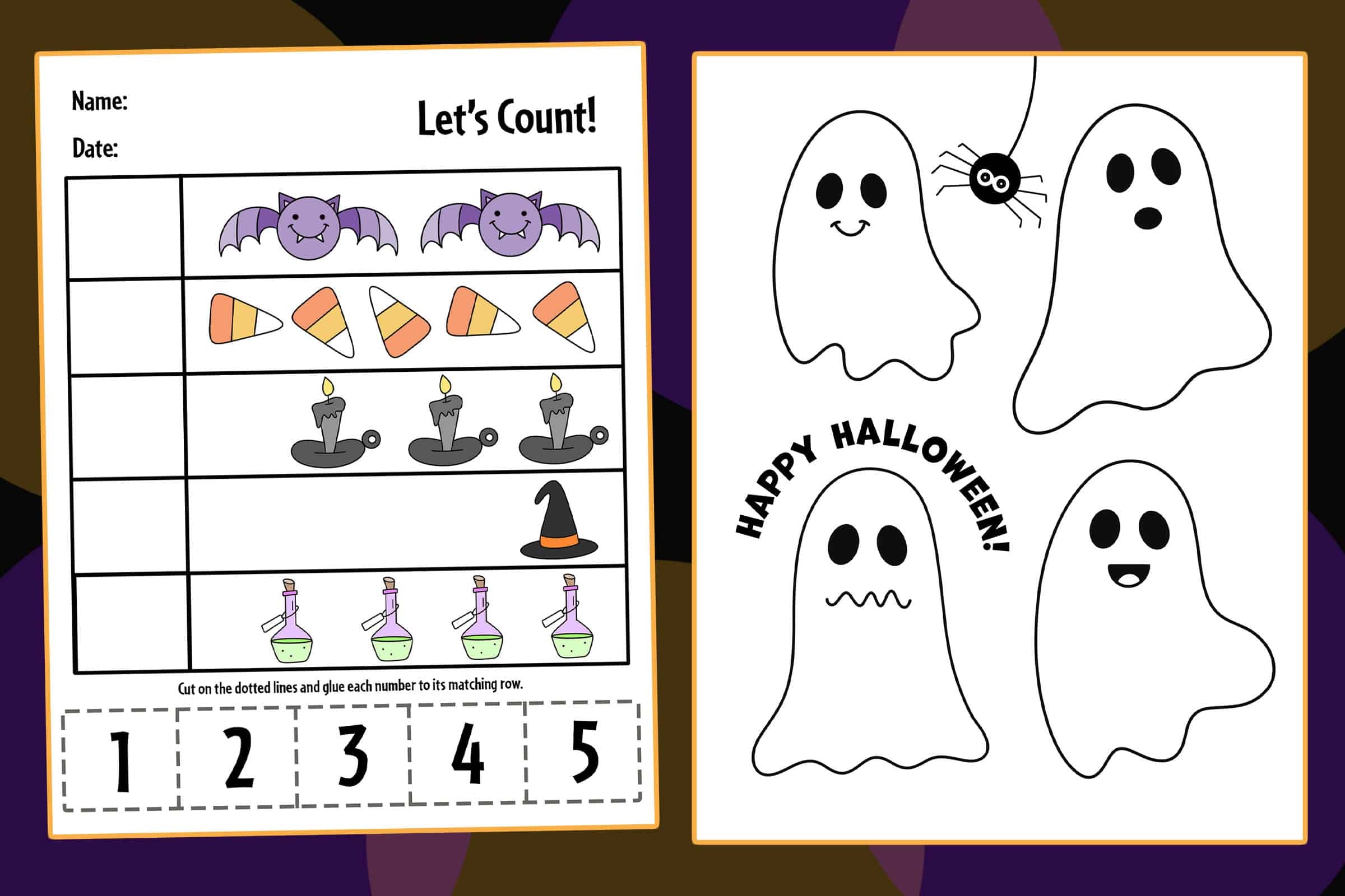 Free Halloween Worksheet For Preschool Download Free Halloween 