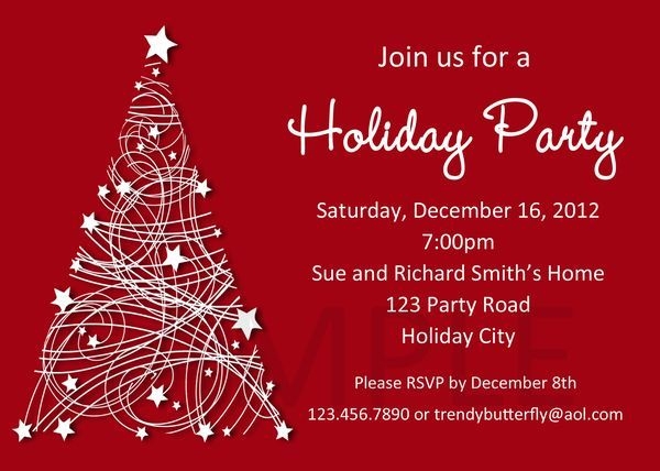 Free Holiday Invite Template Prntbl concejomunicipaldechinu gov co