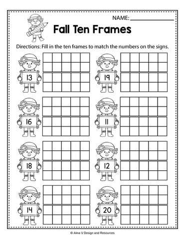 Free Kindergarten Readiness Packet Worksheets Library