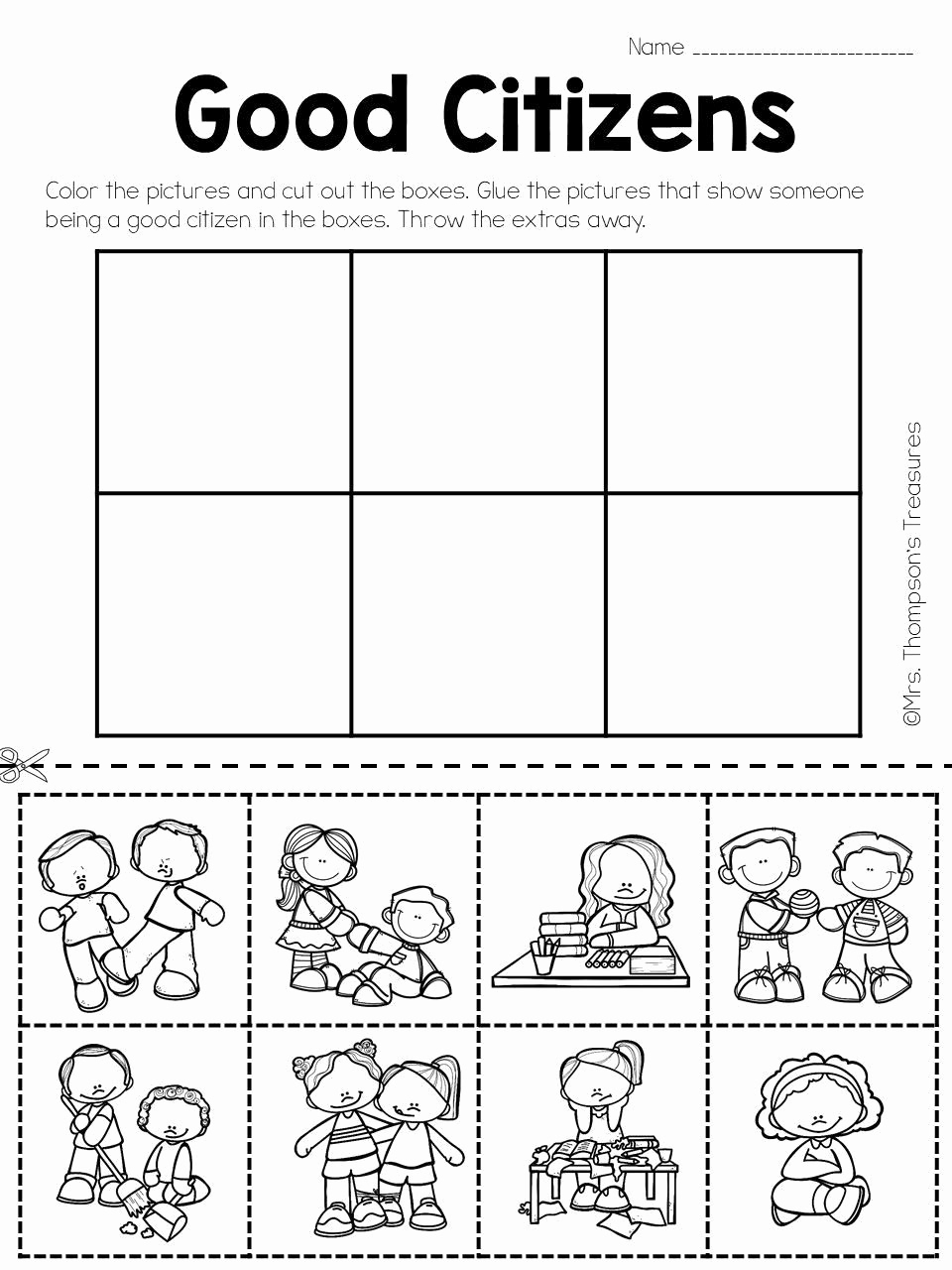 Free Kindergarten Social Studies Worksheets Awesome Social Stu S 