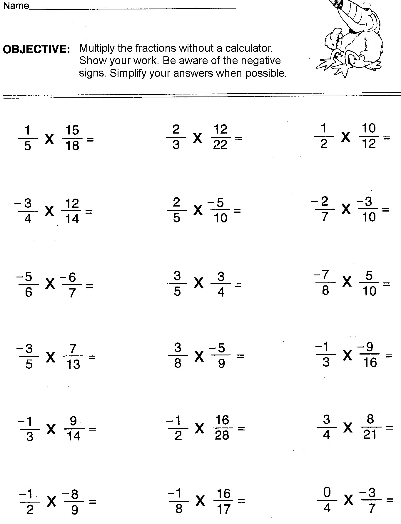 worksheets for 8th graders