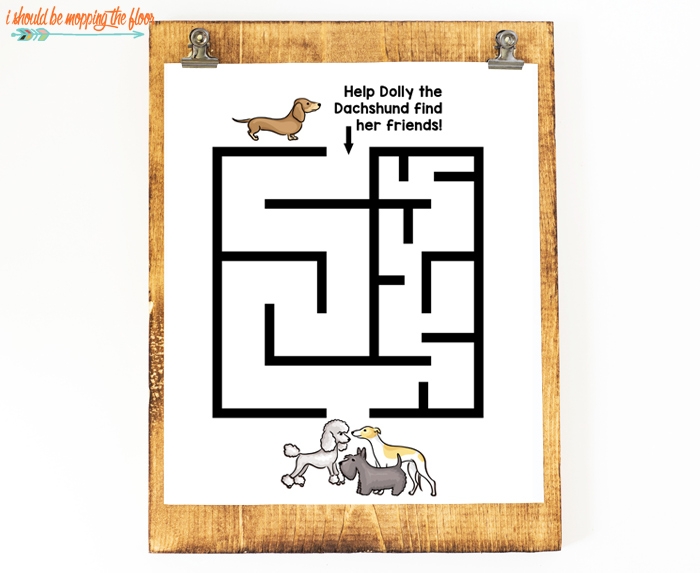 maze worksheet