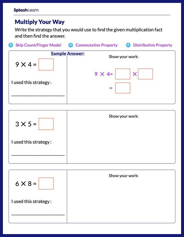 multiplication worksheets for 3rd graders
