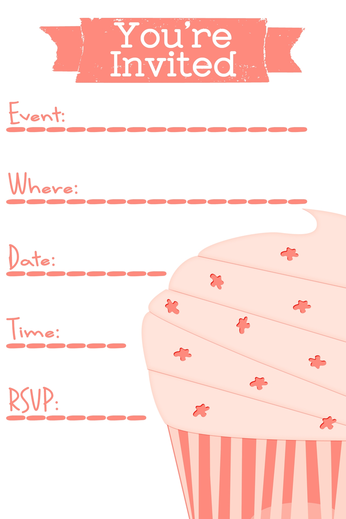 party invitation templates free pdf