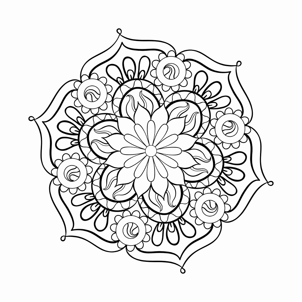 Free Pdf Adult Coloring Pages At GetColorings Free Printable 