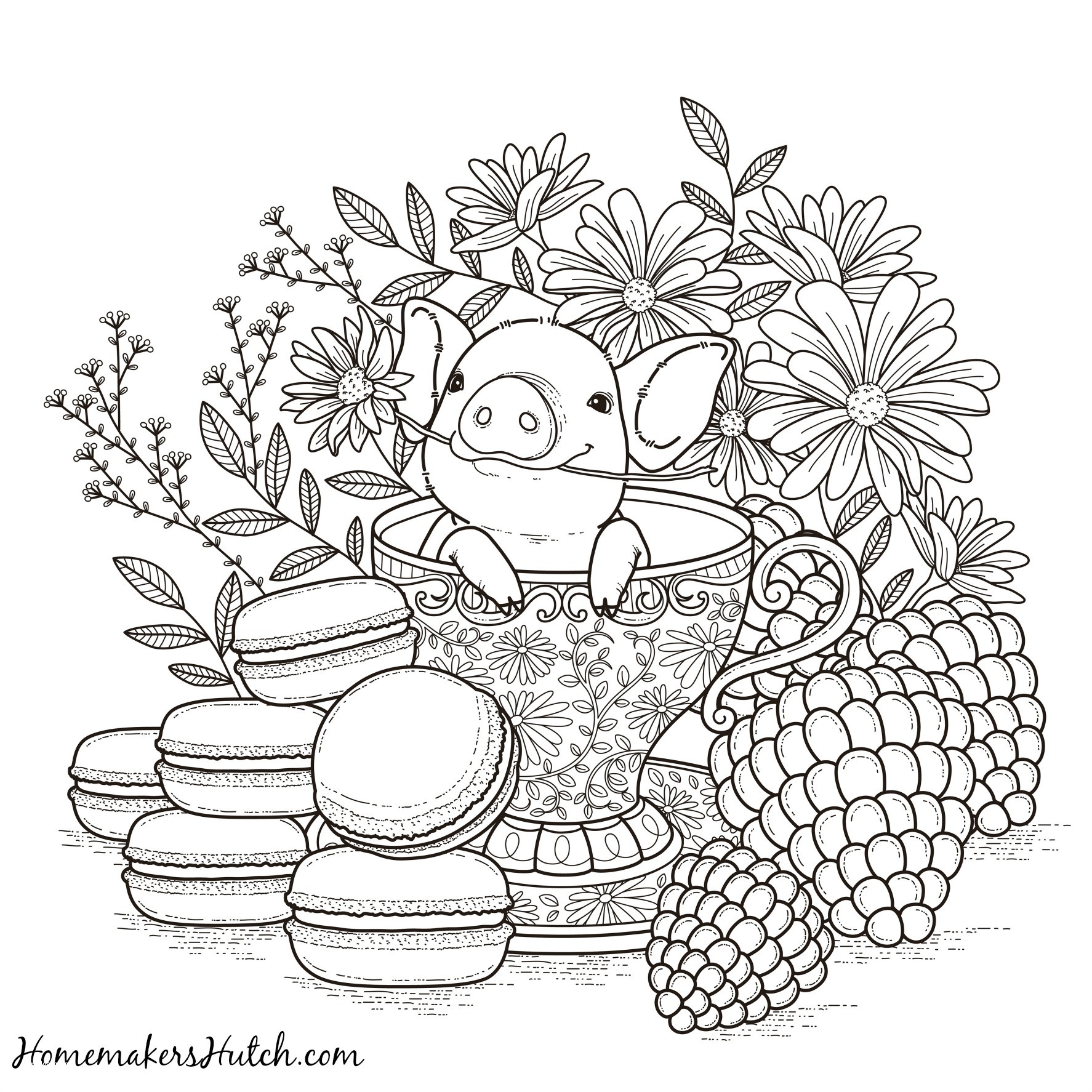 Free Pdf Coloring Pages Coloring Pages