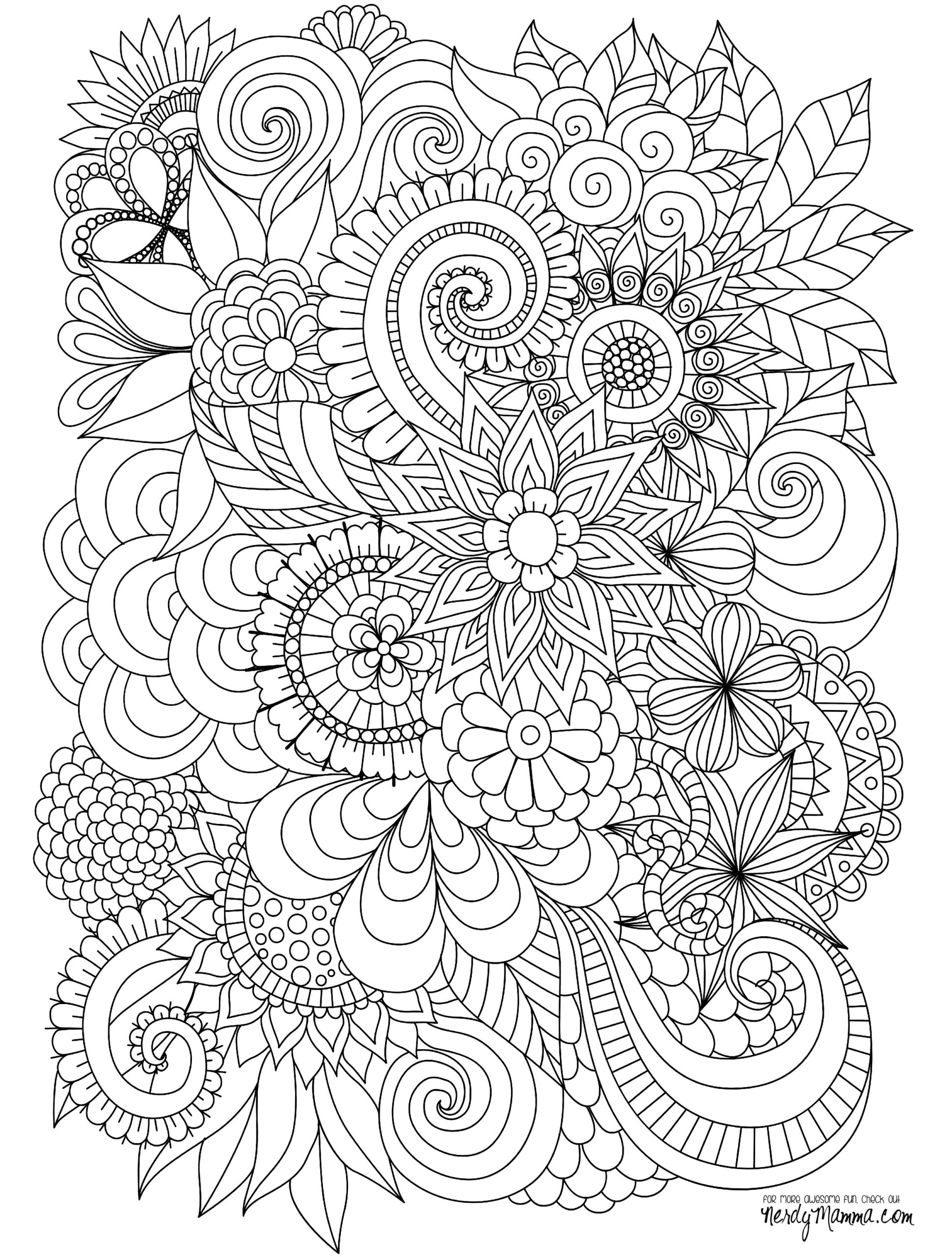 Coloring Pages For Adults Pdf