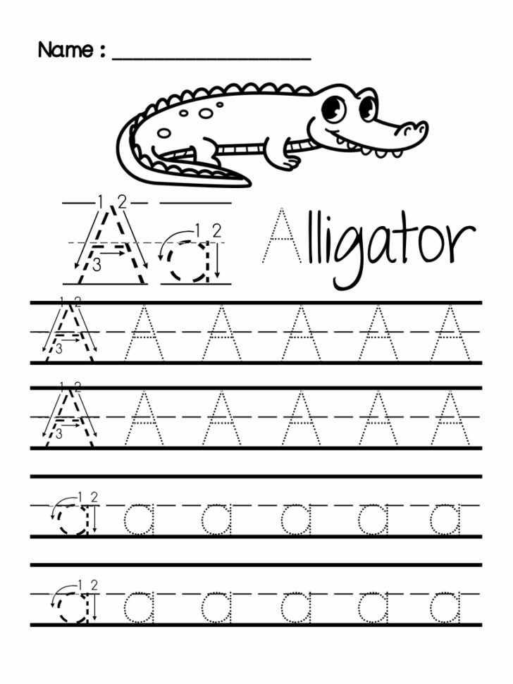 Free Pre K Letter Tracing Worksheets AlphabetWorksheetsFree Alphabet 