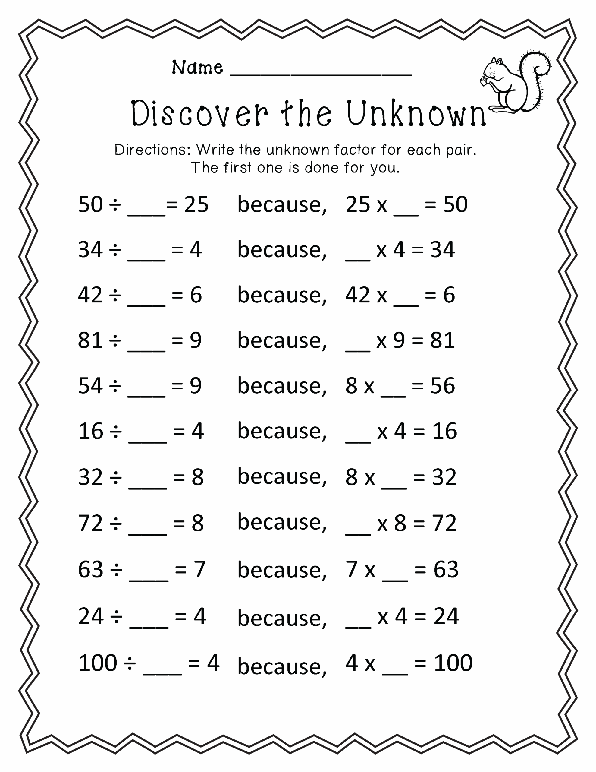 free math worksheets for 3rd graders