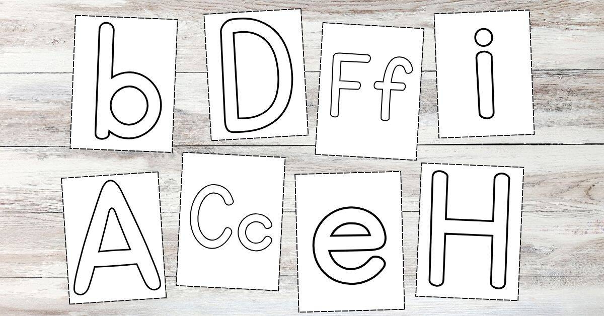 Free Printable Alphabet Letters Worksheets Library