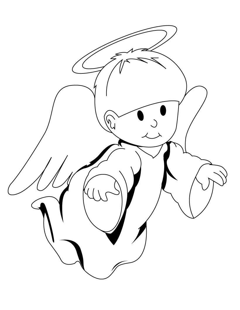 Angel Coloring Pages