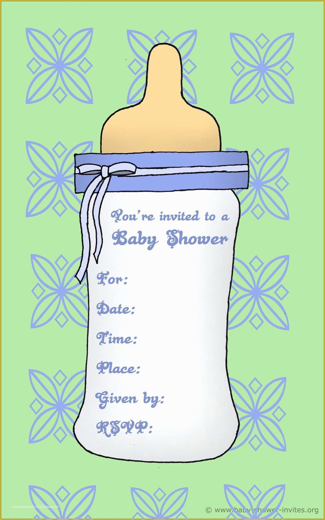 free printable shower cards