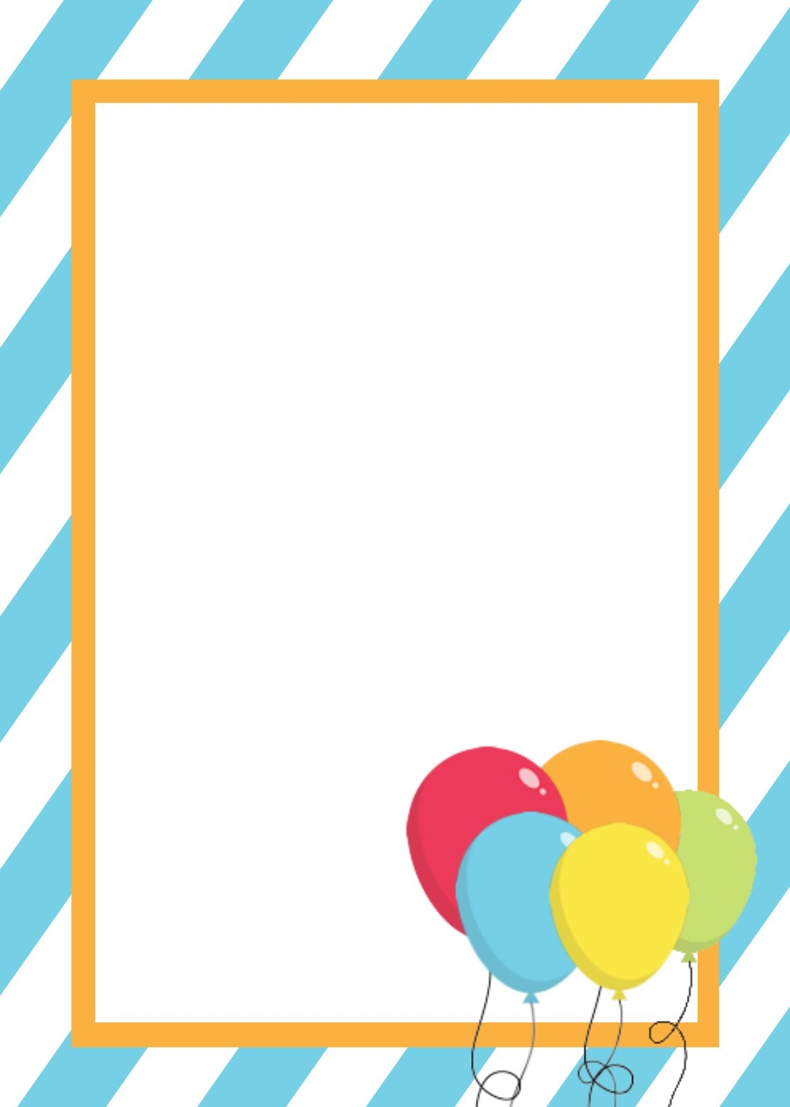 birthday invitation templates free download
