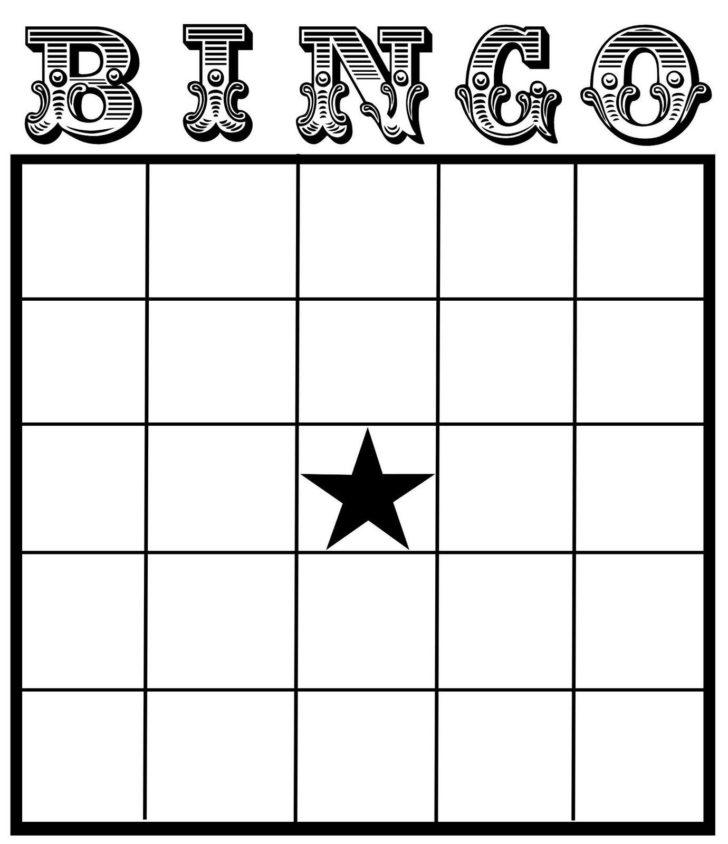 Free Printable Blank Bingo Cards For Teachers Pdf Printable Bingo Cards
