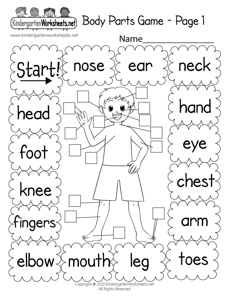 printable worksheet kids