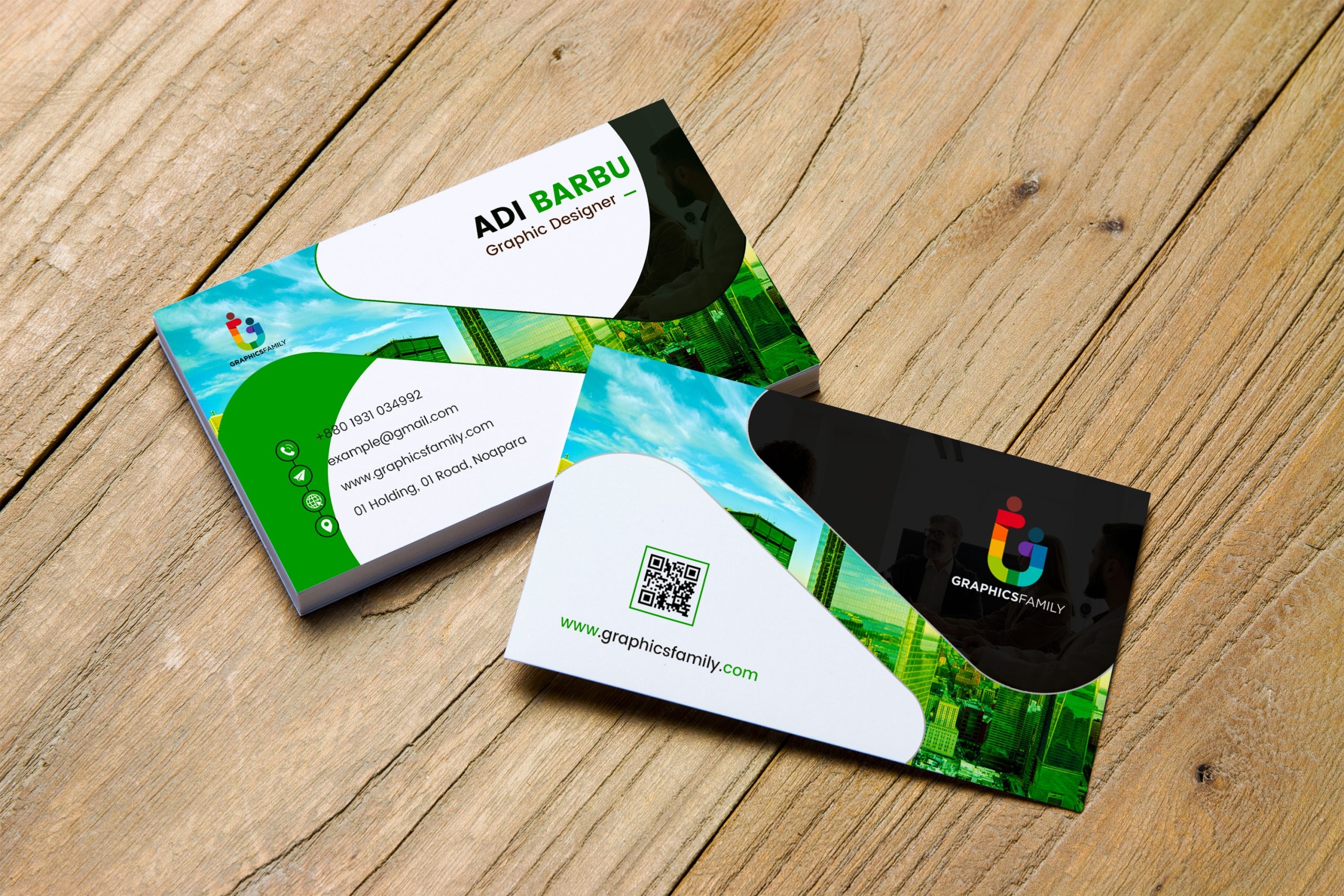 Free Printable Business Card Template GraphicsFamily