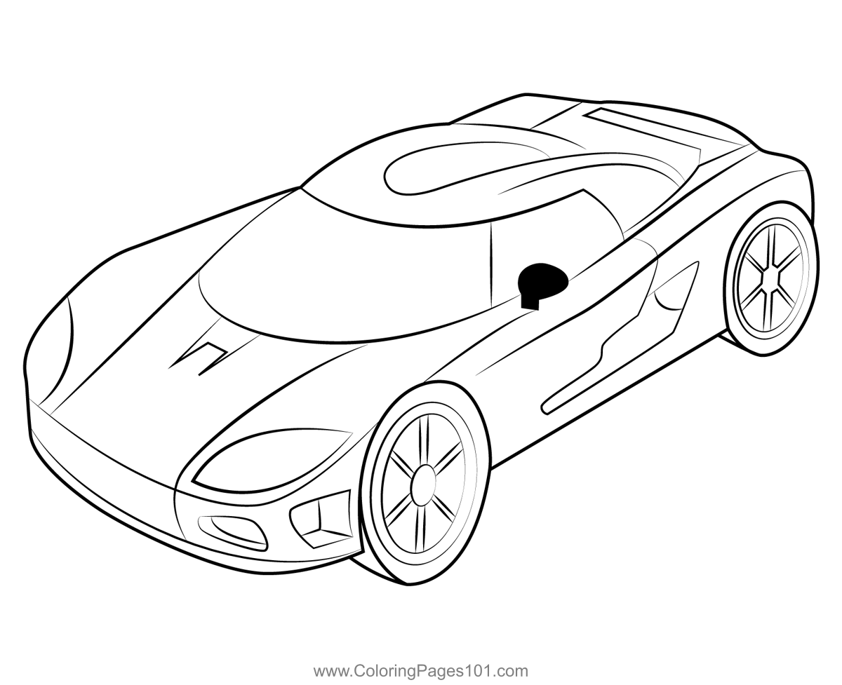free printable car coloring pages